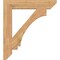 Ekena Millwork Imperial Slat Smooth Bracket, Western Red Cedar, 5 1/2"W x 34"D x 38"H BKT06X34X38IMP06SWR - alternate 2